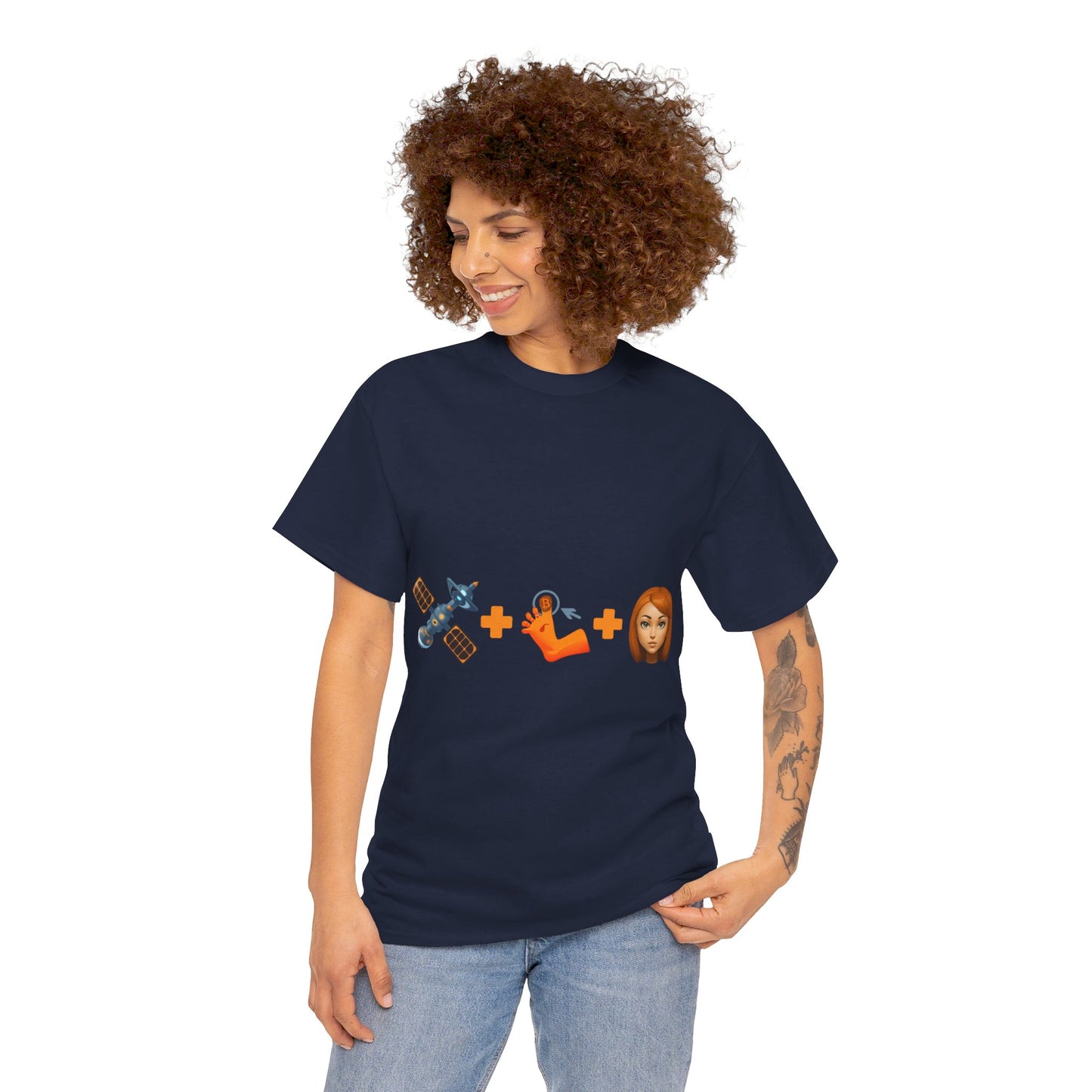 Unisex Heavy Cotton Satoshi Tee