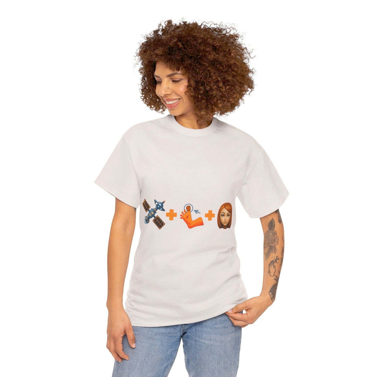 Unisex Heavy Cotton Satoshi Tee
