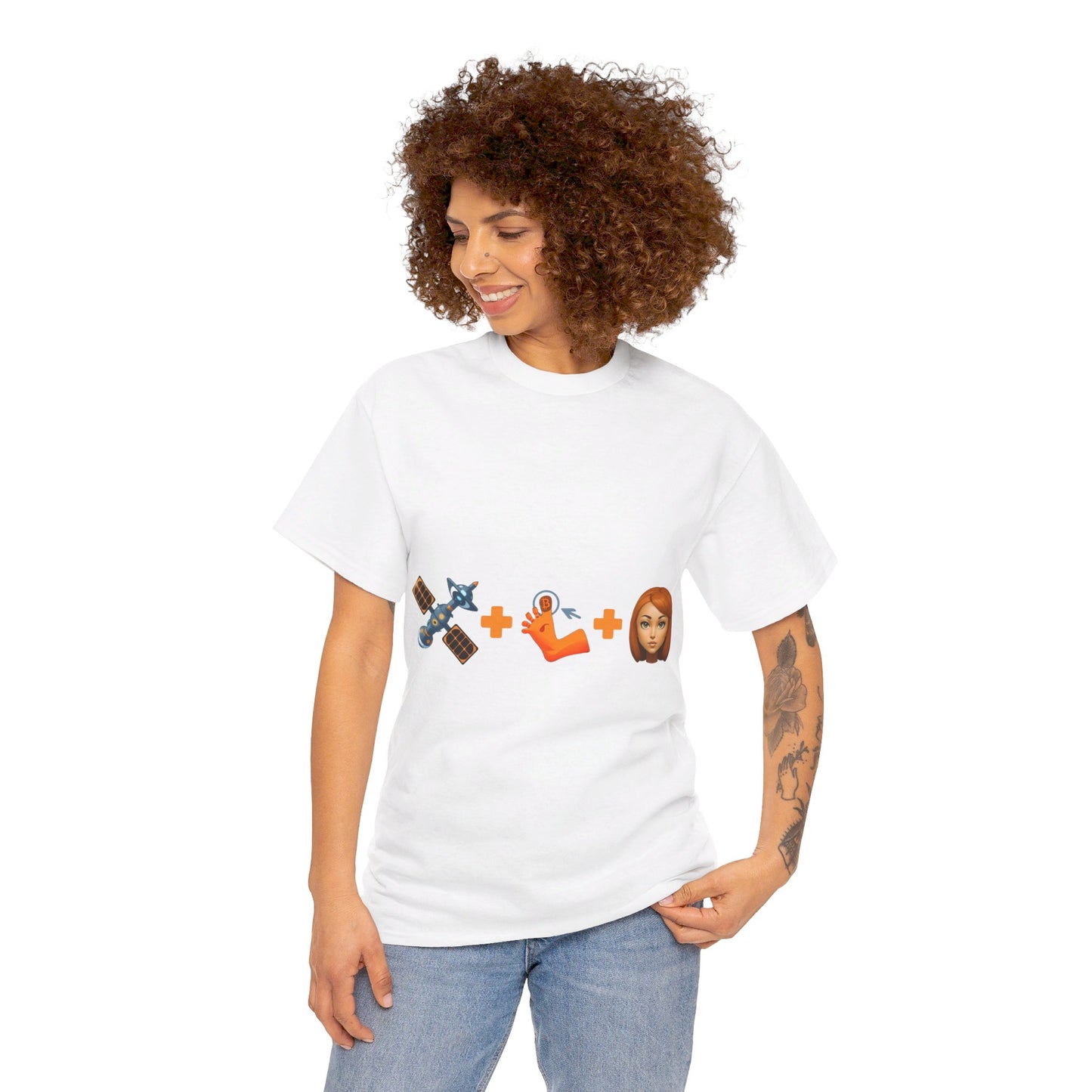 Unisex Heavy Cotton Satoshi Tee